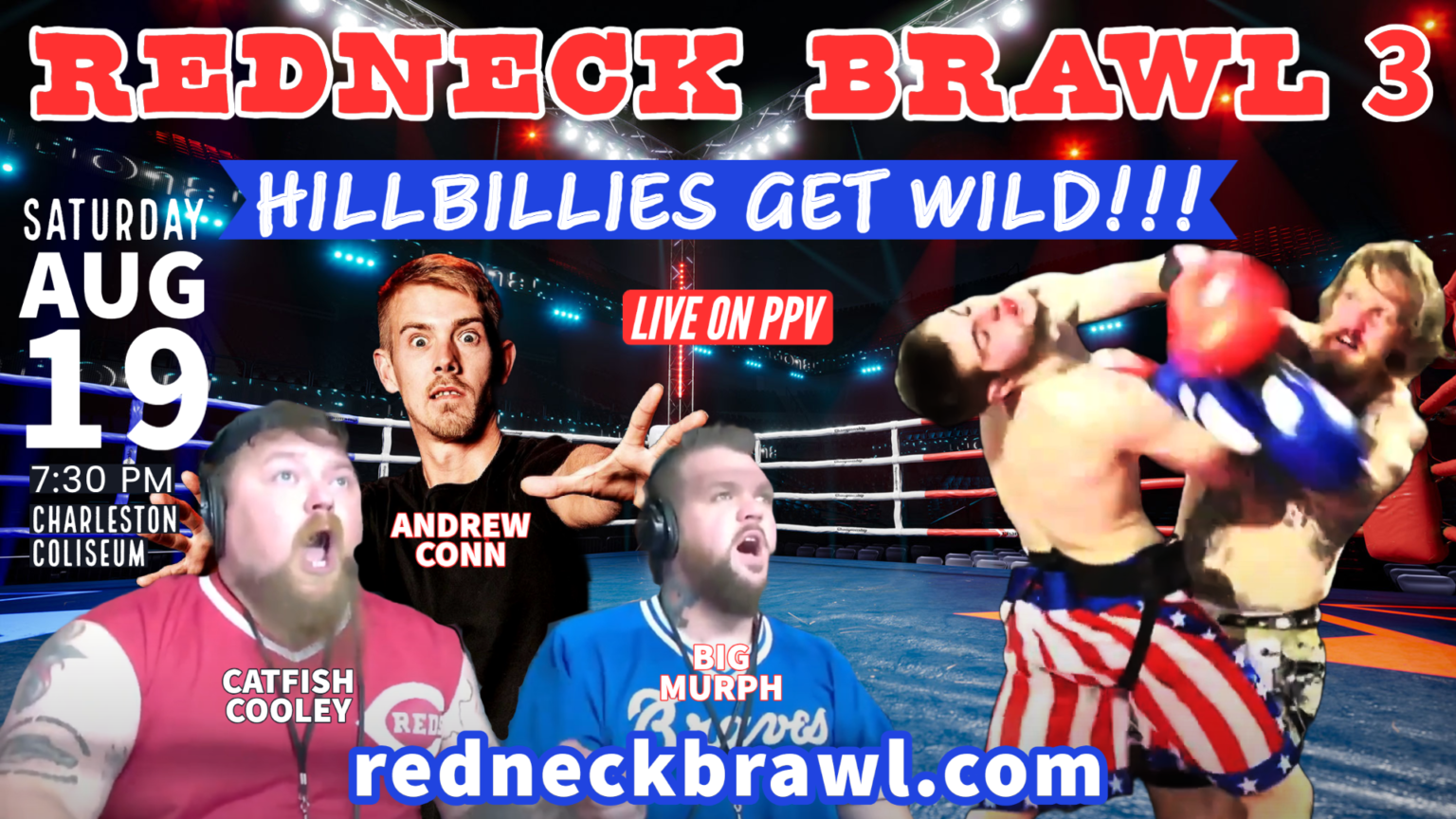 Redneck Brawl Fight Promotion